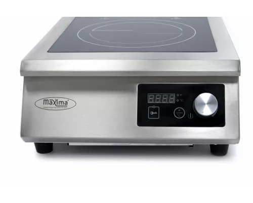 Plīts - Ø32cm - 5000W - Indukcijas - 400V, Maxima, 09371010, Indukcijas plītis Pirkt Plīts - Ø32cm - 5000W - Indukcijas - 400V, Maxima, 09371010