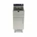 Deep Fryer - 16L - 1 Basket - with Drain Tap and Stand - 400V, Maxima, 09365155