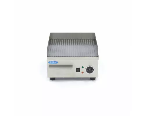 Griddle - Grooved - 36cm - incl Drip Tray Griddle - Grooved - 36cm - incl Drip Tray