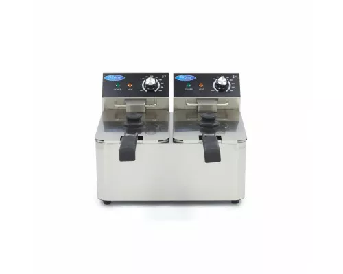 Deep Fryer - 2 x 4L - 2 Baskets - up to 1,5kg of Fries Deep Fryer - 2 x 4L - 2 Baskets - up to 1,5kg of Fries