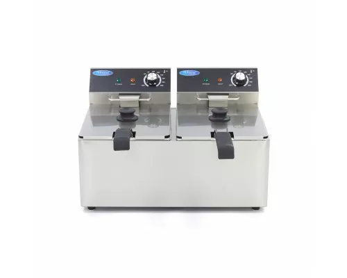 Deep Fryer - 2 x 8L - 2 Baskets - up to 2,8kg of Fries, Maxima, 09365225, Deep fryers Buy Deep Fryer - 2 x 8L - 2 Baskets - up to 2,8kg of Fries, Maxima, 09365225