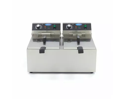 Deep Fryer - 2 x 11L - 2 Baskets - up to 2,8kg of Fries, Maxima, 09365227, Deep fryers Buy Deep Fryer - 2 x 11L - 2 Baskets - up to 2,8kg of Fries, Maxima, 09365227
