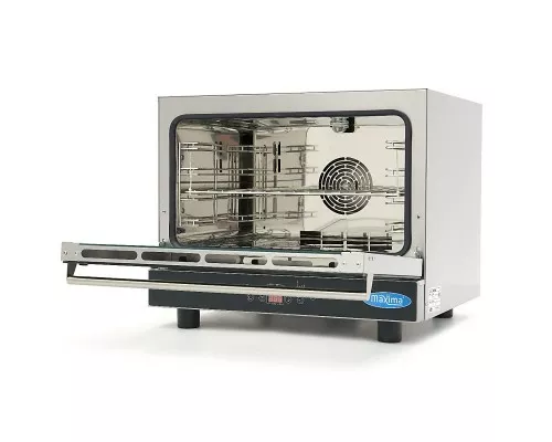 Kombinētā tvaika krāsns - Piemērota 4 paplātēm (1/1 GN / 60 x 40 cm) - Digitālais displejs - 400 V, Maxima, 08500203, Universālās krāsnis GN 1/1 un 60×40 Pirkt Kombinētā tvaika krāsns - Piemērota 4 paplātēm (1/1 GN / 60 x 40 cm) - Digitālais displejs - 400 V, Maxima, 08500203