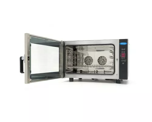 Kombinētā tvaika krāsns - Piemērota 4 paplātēm (1/1 GN / 60 x 40 cm) - Digitālais displejs - 400 V, Maxima, 08500208