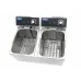 Deep Fryer - 2 x 8L - 2 Baskets - up to 2,8kg of Fries, Maxima, 09365225