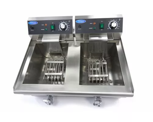 Fritēze - 2 x 13L - 2 grozi - ar iztukšošanas krānu, Maxima, 09365231, Friteri Pirkt Fritēze - 2 x 13L - 2 grozi - ar iztukšošanas krānu, Maxima, 09365231