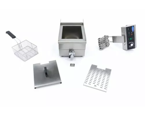 Deep Fryer - 10L - 1 Basket - with Drain Tap Deep Fryer - 10L - 1 Basket - with Drain Tap