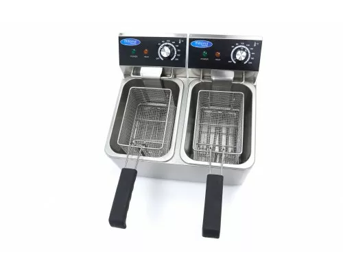 Deep Fryer - 2 x 4L - 2 Baskets - up to 1,5kg of Fries Deep Fryer - 2 x 4L - 2 Baskets - up to 1,5kg of Fries