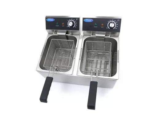 Deep Fryer - 2 x 8L - 2 Baskets - up to 2,8kg of Fries, Maxima, 09365225, Deep fryers Buy Deep Fryer - 2 x 8L - 2 Baskets - up to 2,8kg of Fries, Maxima, 09365225