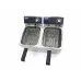 Deep Fryer - 2 x 8L - 2 Baskets - up to 2,8kg of Fries, Maxima, 09365225