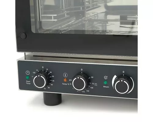 Combi Steam Oven - Fits 4 Trays (1/1 GN / 60 x 40cm) - Analogue - 400V Combi Steam Oven - Fits 4 Trays (1/1 GN / 60 x 40cm) - Analogue - 400V
