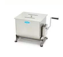 Миксер для мяса - 40 л - 35 кг мяса - опрокидывающаяся чаша - ручной