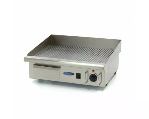 Griddle - Grooved - 55cm - incl Drip tray Plakana panna - ar žāvēm - 55cm - iekļauta pilošā trauka
