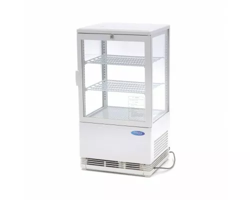 Display Fridge - 58L - 43cm - White Attēla ledusskapis - 58L - 43cm - balts