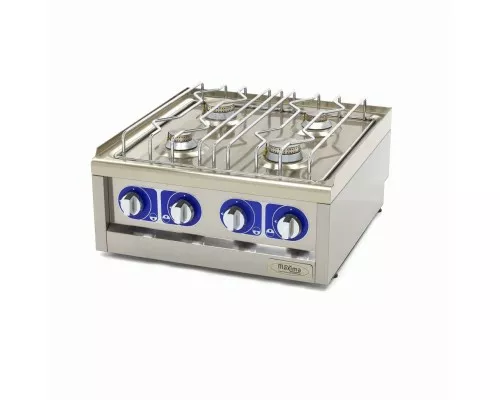 Commercial Grade Cooker - 2 Burners - Double Unit - 60cm Deep - Gas Commercial Grade Cooker - 4 Burners - Double Unit - 60cm Deep - Gas