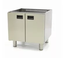 Komerciālās klases statīvs - divvietīgs - 60 cm dziļš - 2 durvis