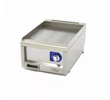 Commercial Grade Griddle - Grooved - Single Unit - 60cm Deep - Electric - 400V