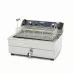 Deep Fryer - 20L - 1 Basket - with Drain Tap, Maxima, 09365020