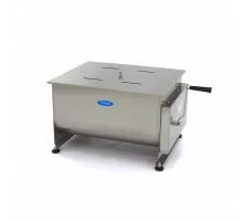Gaļas maisītājs - 60L - 55kg gaļas - dubultā ass - manuāls