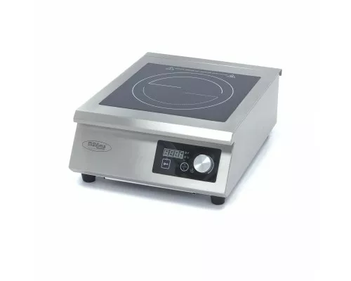 Plīts - Ø32cm - 5000W - Indukcijas - 400V, Maxima, 09371010, Indukcijas plītis Pirkt Plīts - Ø32cm - 5000W - Indukcijas - 400V, Maxima, 09371010