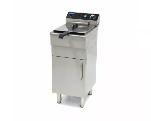 Deep Fryer - 16L - 1 Basket - with Drain Tap and Stand - 400V, Maxima, 09365155, Deep fryers Buy Deep Fryer - 16L - 1 Basket - with Drain Tap and Stand - 400V, Maxima, 09365155
