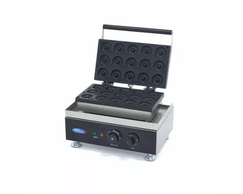 Donut Maker - 15 Mini Donuts - Ø5cm - with Built-in Timer Donut Maker - 15 Mini Donuts - Ø5cm - with Built-in Timer