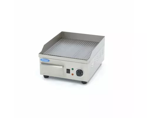 Griddle - Grooved - 36cm - incl Drip Tray Griddle - Grooved - 36cm - incl Drip Tray