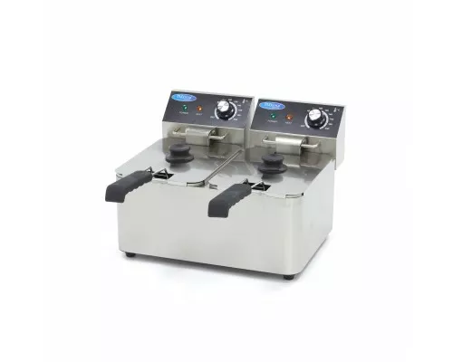 Deep Fryer - 2 x 4L - 2 Baskets - up to 1,5kg of Fries Deep Fryer - 2 x 4L - 2 Baskets - up to 1,5kg of Fries