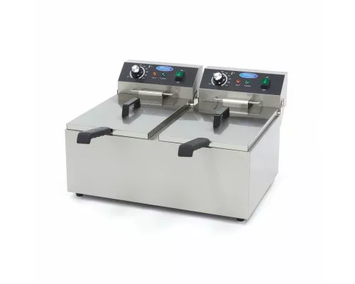 Deep Fryer - 2 x 11L - 2 Baskets - up to 2,8kg of Fries, Maxima, 09365227, Deep fryers Buy Deep Fryer - 2 x 11L - 2 Baskets - up to 2,8kg of Fries, Maxima, 09365227