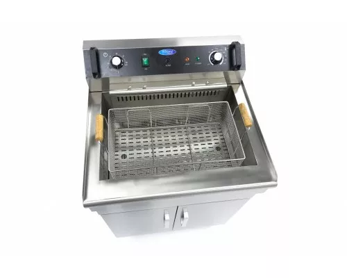 Deep Fryer - 35L - 1 Basket - with Drain Tap - 400V, Maxima, 09365233, Deep fryers Buy Deep Fryer - 35L - 1 Basket - with Drain Tap - 400V, Maxima, 09365233
