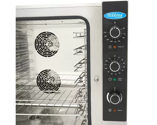 Kombinētā tvaika krāsns - piemērota 6 paplātēm (1/1 GN / 60 x 40 cm) - analogā - 400 V, Maxima, 08500206, Universālās krāsnis GN 1/1 un 60×40 Pirkt Kombinētā tvaika krāsns - piemērota 6 paplātēm (1/1 GN / 60 x 40 cm) - analogā - 400 V, Maxima, 08500206