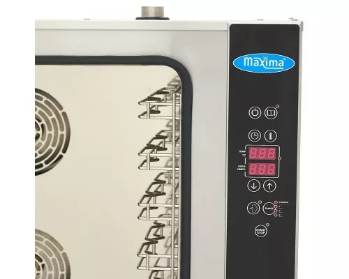 Combi Steam Oven - Fits 10 Trays (1/1 GN / 60 x 40cm) - Digital Display - 400V, Maxima, 08500210, Combi steamers Buy Combi Steam Oven - Fits 10 Trays (1/1 GN / 60 x 40cm) - Digital Display - 400V, Maxima, 08500210