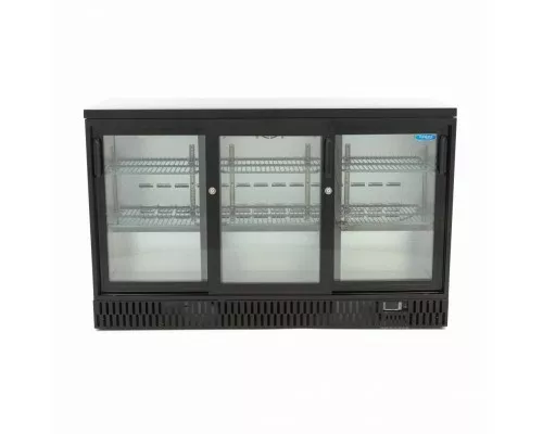 Drinks Fridge - 341L - 3 Sliding Doors - 6 Adjustable Shelves Холодильник для напитков - 3 раздвижные двери - 6 регулируемых полок