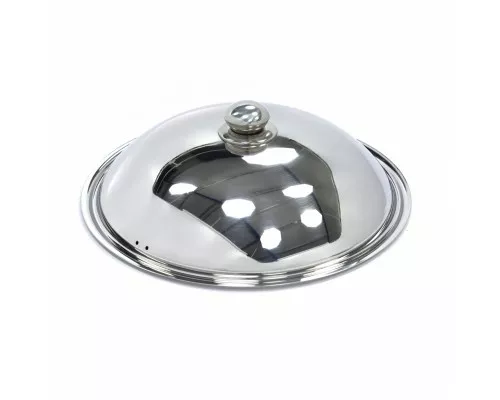 Wok Lid - Ø36cm - Stainless Steel - Induction Wok Lid - Ø36cm - Stainless Steel - Induction