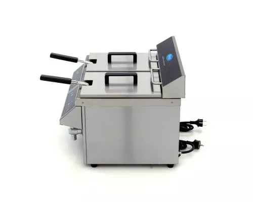 Deep Fryer - 2 x 8L - 2 Baskets - with Drain Tap - Induction, Maxima, 09371095, Deep fryers Buy Deep Fryer - 2 x 8L - 2 Baskets - with Drain Tap - Induction, Maxima, 09371095