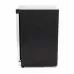 Fridge - 200L - Black - with Glass Door