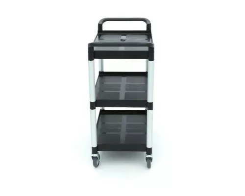 Serving Trolley – 3 Plastic Shelves – 86,5 x 42,5cm Serving Trolley – 3 Plastic Shelves – 86,5 x 42,5cm
