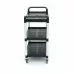 Serving Trolley – 3 Plastic Shelves – 86,5 x 42,5cm