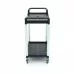 Serving Trolley – 2 Plastic Shelves – 86,5 x 42,5cm