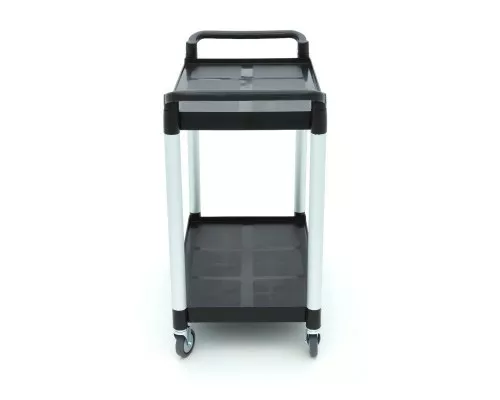 Тележка для сервировки - 2 пластиковые полки - 103 x 50,5 см, Maxima, 09507004, Тележка для подносов Купить Тележка для сервировки - 2 пластиковые полки - 103 x 50,5 см, Maxima, 09507004