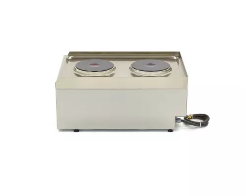 Commercial Grade Cooker - 2 Burners - Single Unit - 60cm Deep - Electric Commercial Grade Cooker - 2 Burners - Single Unit - 60cm Deep - Electric
