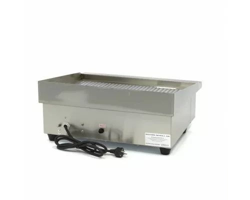 Griddle - Grooved - 55cm - incl Drip tray Plakana panna - ar žāvēm - 55cm - iekļauta pilošā trauka