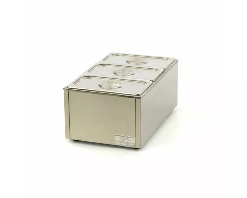 Bain Marie - ar krānu - iekļauts 3 x 1/3 GN komplekts - elektrisks, Maxima, 09300011, Karstais marmīts Pirkt Bain Marie - ar krānu - iekļauts 3 x 1/3 GN komplekts - elektrisks, Maxima, 09300011