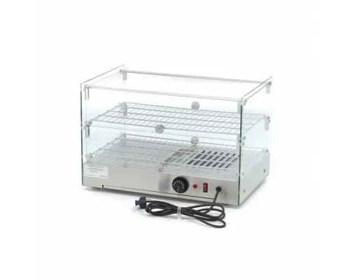 Heated Food Display - 50L - 55cm - 2 Shelves Heated Food Display - 50L - 55cm - 2 Shelves
