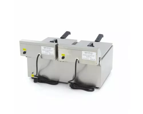 Deep Fryer - 2 x 11L - 2 Baskets - up to 2,8kg of Fries, Maxima, 09365227, Deep fryers Buy Deep Fryer - 2 x 11L - 2 Baskets - up to 2,8kg of Fries, Maxima, 09365227
