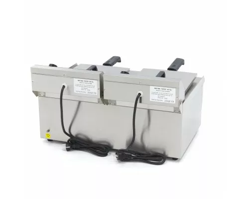 Fritēze - 2 x 13L - 2 grozi - ar iztukšošanas krānu, Maxima, 09365231, Friteri Pirkt Fritēze - 2 x 13L - 2 grozi - ar iztukšošanas krānu, Maxima, 09365231
