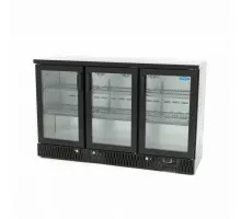 Drinks Fridge - 3 Hinged Doors - 6 Adjustable Shelves