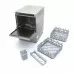 Glass Washer - 35 x 35cm - with Drain, Rinse Aid and Soap Pump, Maxima, 09240010