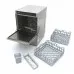 Undercounter Dishwasher - 40 x 40cm - with Drain, Rinse Aid and Soap Pumps - 230V, Maxima, 09240030