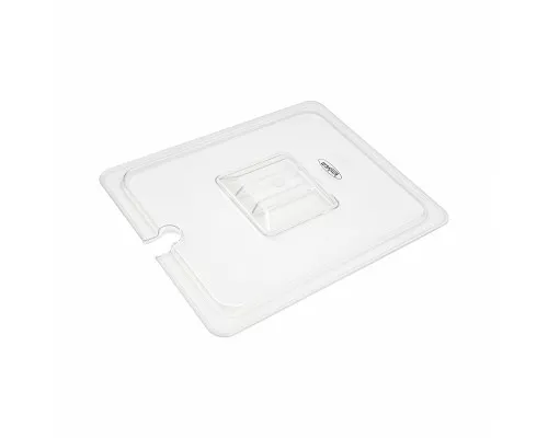 Крышка для гастронома - 1/2 GN - поликарбонат - с углублением, Maxima, 09367937, ГН посуда из поликарбоната Купить Крышка для гастронома - 1/2 GN - поликарбонат - с углублением, Maxima, 09367937